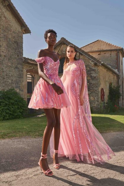 Pink Engagement Dresses Models 2022-2023