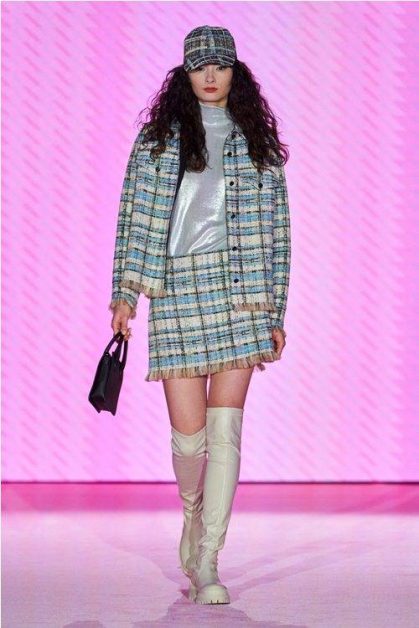 The Models of Jackets with Plaid Patterns from the Fall 2022 Shows