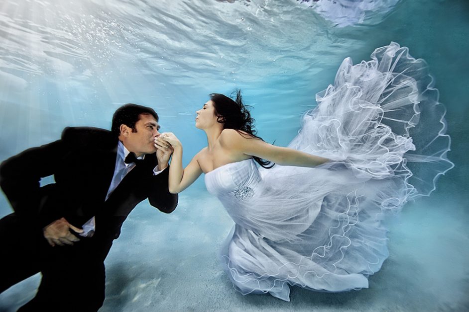 The Full Story Behind These Incredible Underwater Wedding Photographs