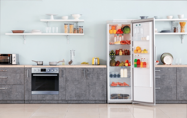 4 Ideal Places to Put the Kitchen Refrigerator Without Affecting the Decor