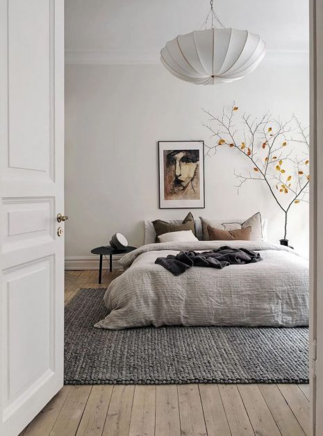 The Most Beautiful Autumn Bedroom Decorations and the Latest Design Trends in Them