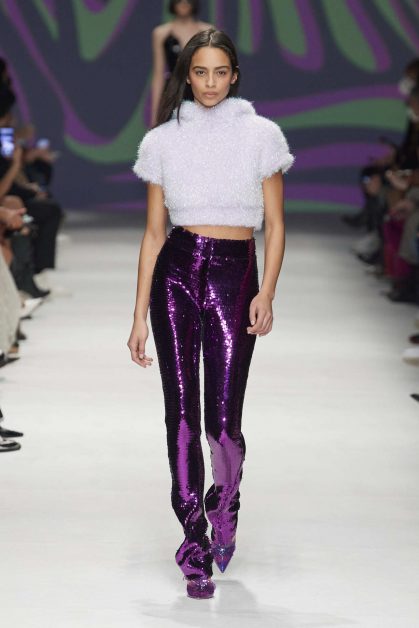 Glitter Pants Trend Ideas for Fall 2022