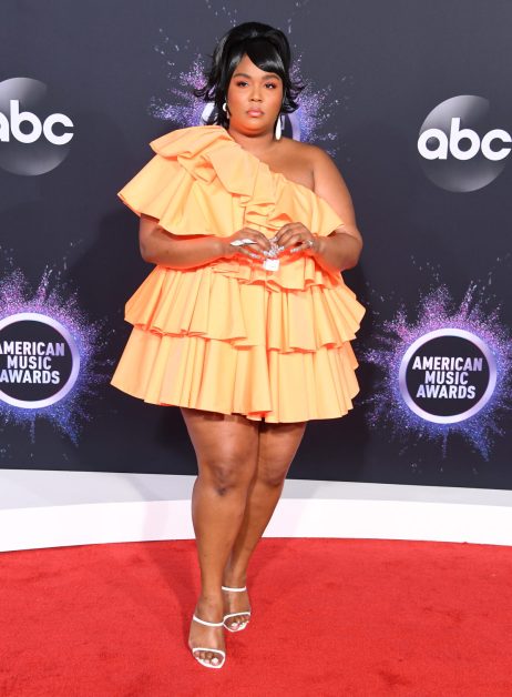 Birds of a Feather: Lizzo's Best Feathered Evening Gowns