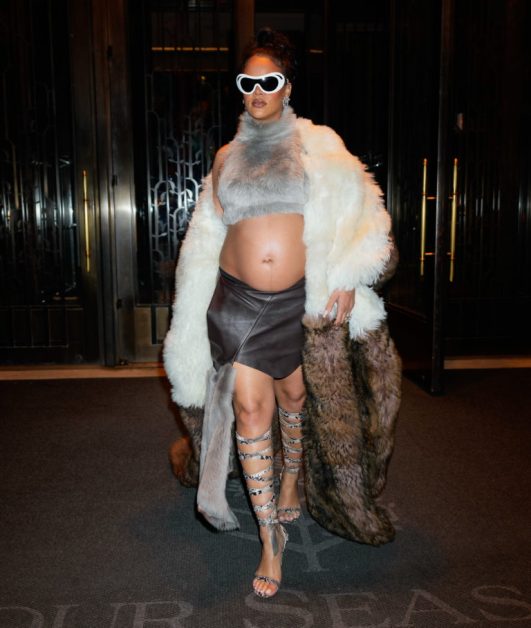 Pregnant Rihanna's Fashion Revolution: The Rise of the Mini Tops