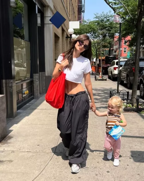 Emily Ratajkowski Takes Low-Rise Pants to New Heights: How Low Can She Go?