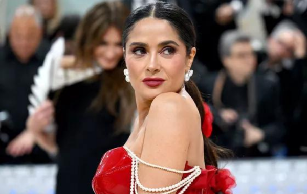 Salma Hayek Celebrates National Bikini Day in Style