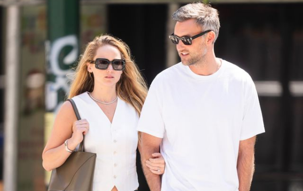 Jennifer Lawrence's Stylish Day Date Outfit Inspires Coordinated Couple Goals
