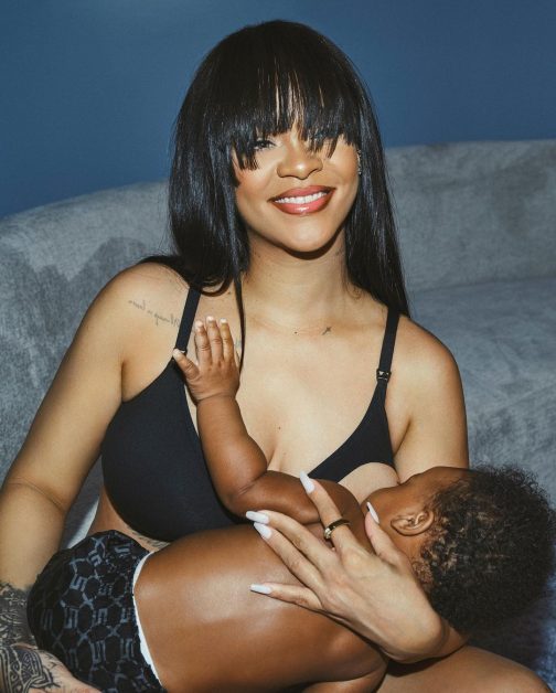 Rihanna Redefines Maternity Style: A Peek into Her Savage x Fenty Maternity Bra