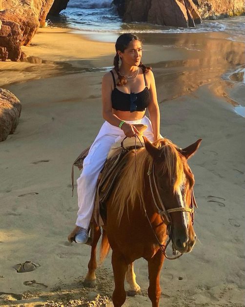 Salma Hayek Redefines Equestrian Style with a Sexy Twist