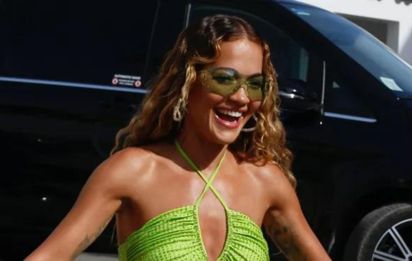Unveiling Rita Ora's Show-Stopping Ibiza Look: Lime Green Sequins and Y2K Vibes