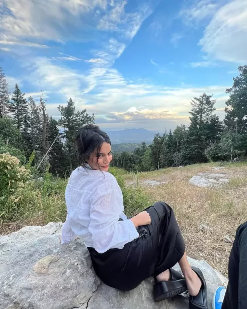 Vanessa Hudgens' Envy-Inducing Wilderness Adventure: A Fashionable Hike in the Woods