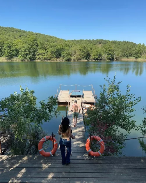 Kylie Jenner Embraces Casual Glam in Swimsuit Cover-Up During Italian Getaway