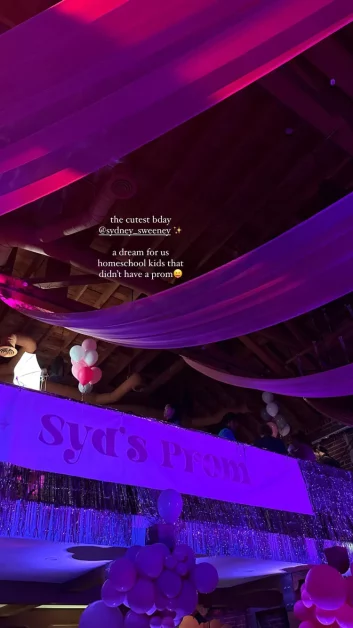 Step Back in Time: Sydney Sweeney's Stylish '80s Prom Celebration