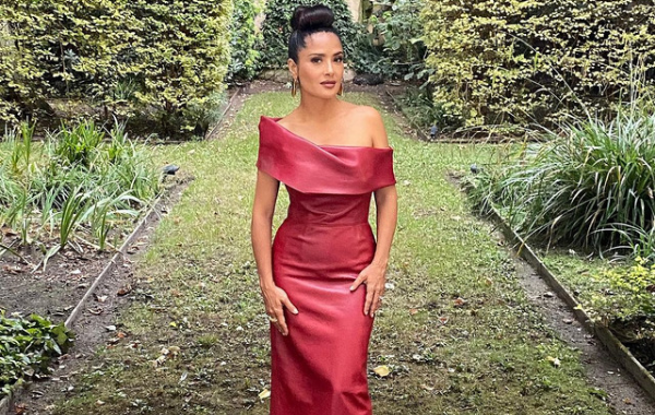 Salma Hayek: Red-Hot Elegance in Paris - A Closer Look