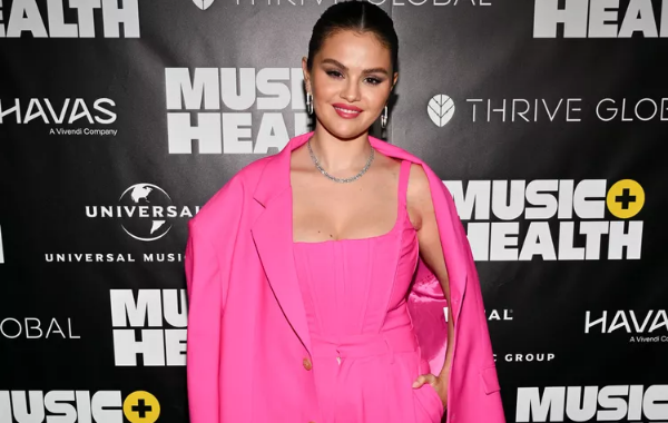 Barbiecore Vibes: Selena Gomez's Bold Pink Power Suit Statement