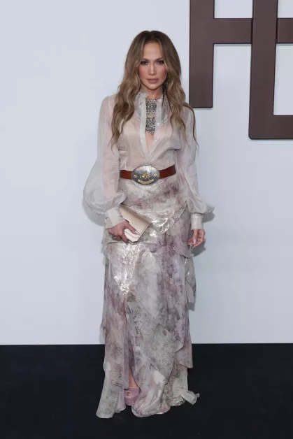 Jennifer Lopez's Show-Stopping Cowgirl Chic: NYFW Highlights