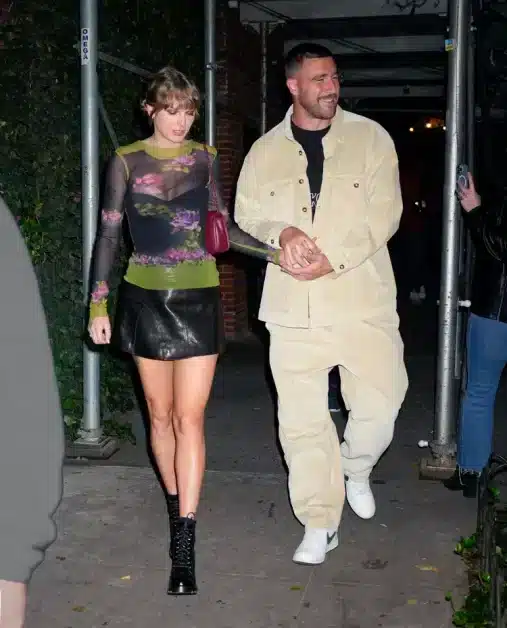 Style Spotlight: Taylor Swift's Edgy Outfit and Travis Kelce's Casual Chic
