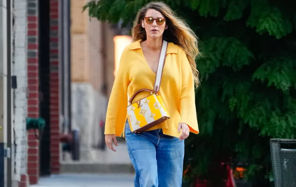 Blake Lively's Sunny Twist on Fall Fashion: Embracing the '70s Vibe