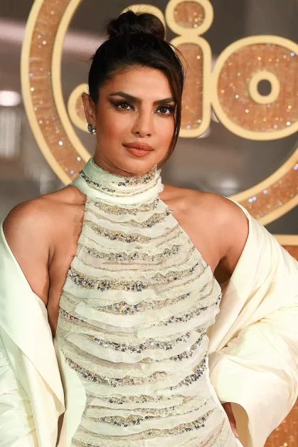 Spooky Elegance: Priyanka Chopra's Mummy-Inspired Red Carpet Outfit