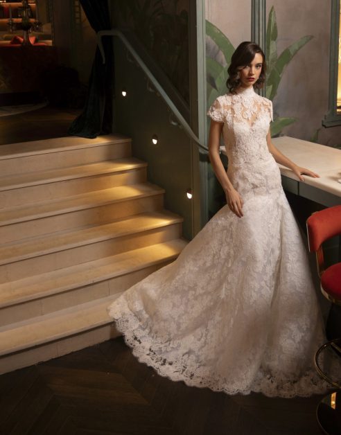 2024 Bridal Trends: Short Sleeve Wedding Dresses Take Center Stage